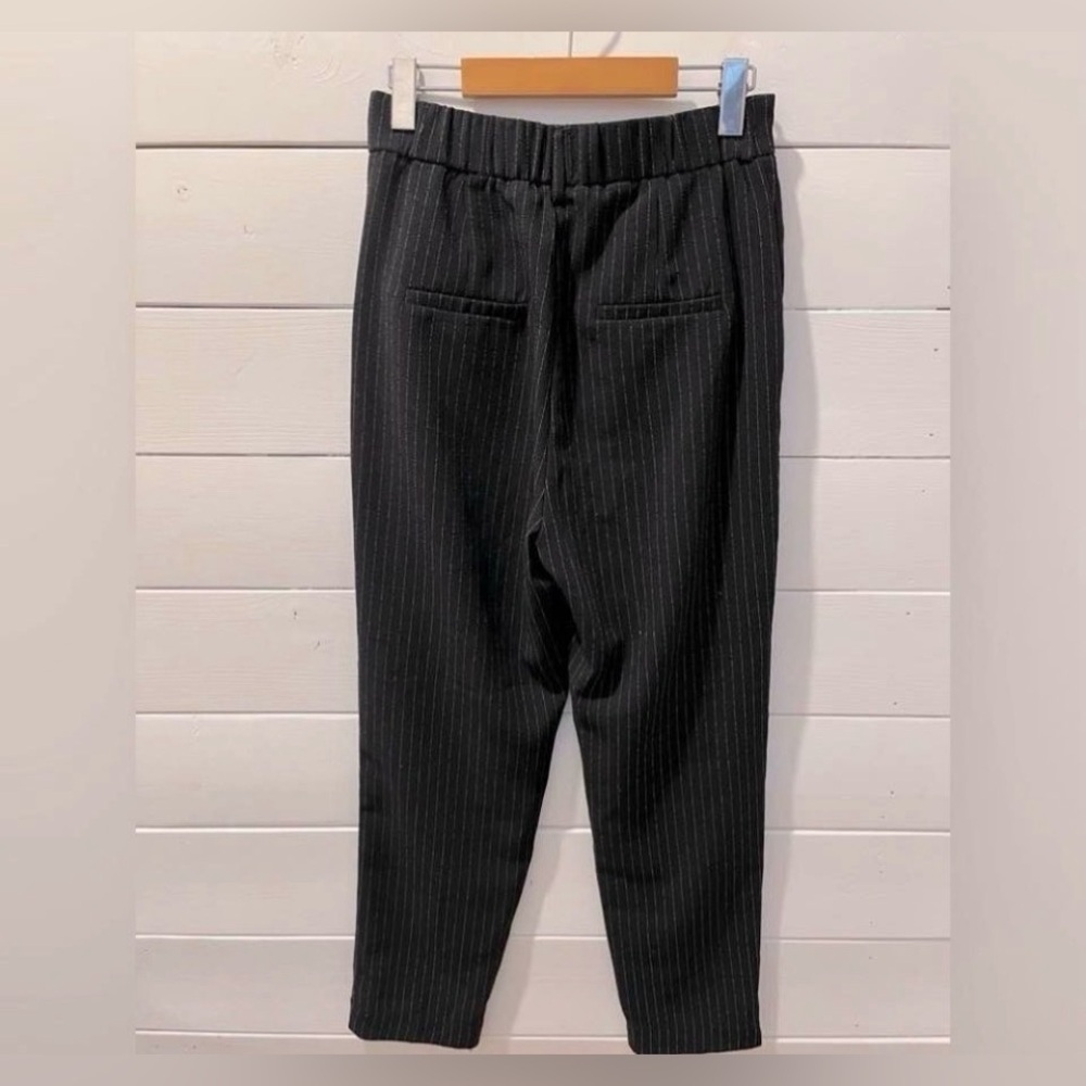 DYNAMITE Black & White Striped High Waist Pants Size S - Picture 6 of 6